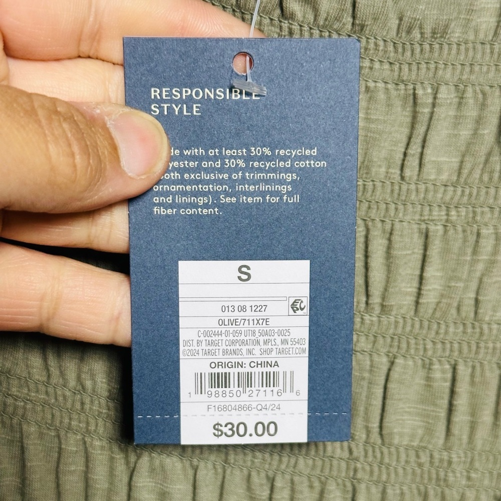 Universal Thread Sleeveless Smocked Maxi Dress - Sage Green - Picture 5 of 8